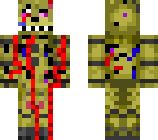 spring trap with purple man