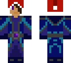 storm mage with santa hat