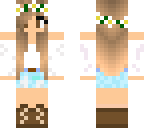 white flower girl