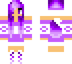 wolf girl christmas skin