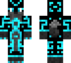 black neon wolf