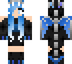 blue dragon girl