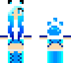 blue fox girl