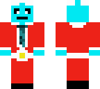 blue guy chrismas