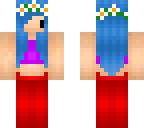 blue mermaid