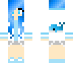 blue whale girl