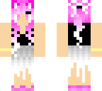 cat girl in a dress