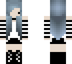 chibi goth girl