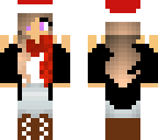 christmas  version of winter girl