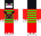 christmas black cat man