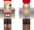 christmas chibi girl
