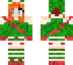 christmas under bikini girl