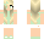 cute mint summer girl