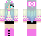 cute pink cat