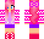 cute pink girl
