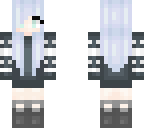 cute winter blue