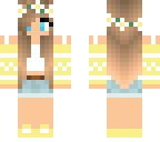 cute yellow girl