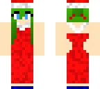 festive woman
