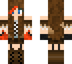 fiery medieval girl