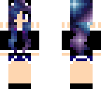 galaxy wolf girl