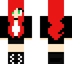 gothic red girl