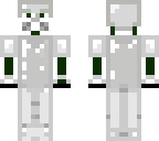 green clone in iron armor