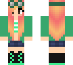 green goggle girl