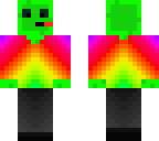 green slime - rainbow shirt