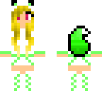 green wolf girl