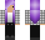 kawaii purple girl