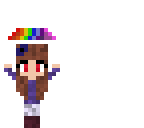 mini rainbow chibi girl