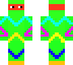 neon suit