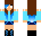 normal girl herobrine