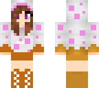 pink cake girl