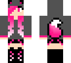 pink wolfgirl