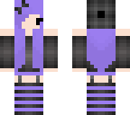purple chibi girl