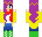 purple hair girl