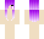 purple hair girl skin base