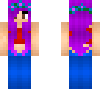 purple mermaid