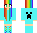 rainbow girl