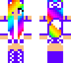 rainbow wolf