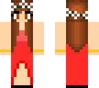 red dress