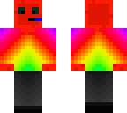 red slime - rainbow shirt