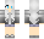 silver haired girl
