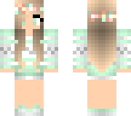 spring girl with flower crown