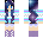 winter galaxy girl