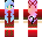 xmas cat girl