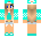 aquablue girl