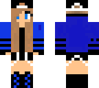 blue jacket girl