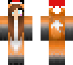 chrsitmas fox girl